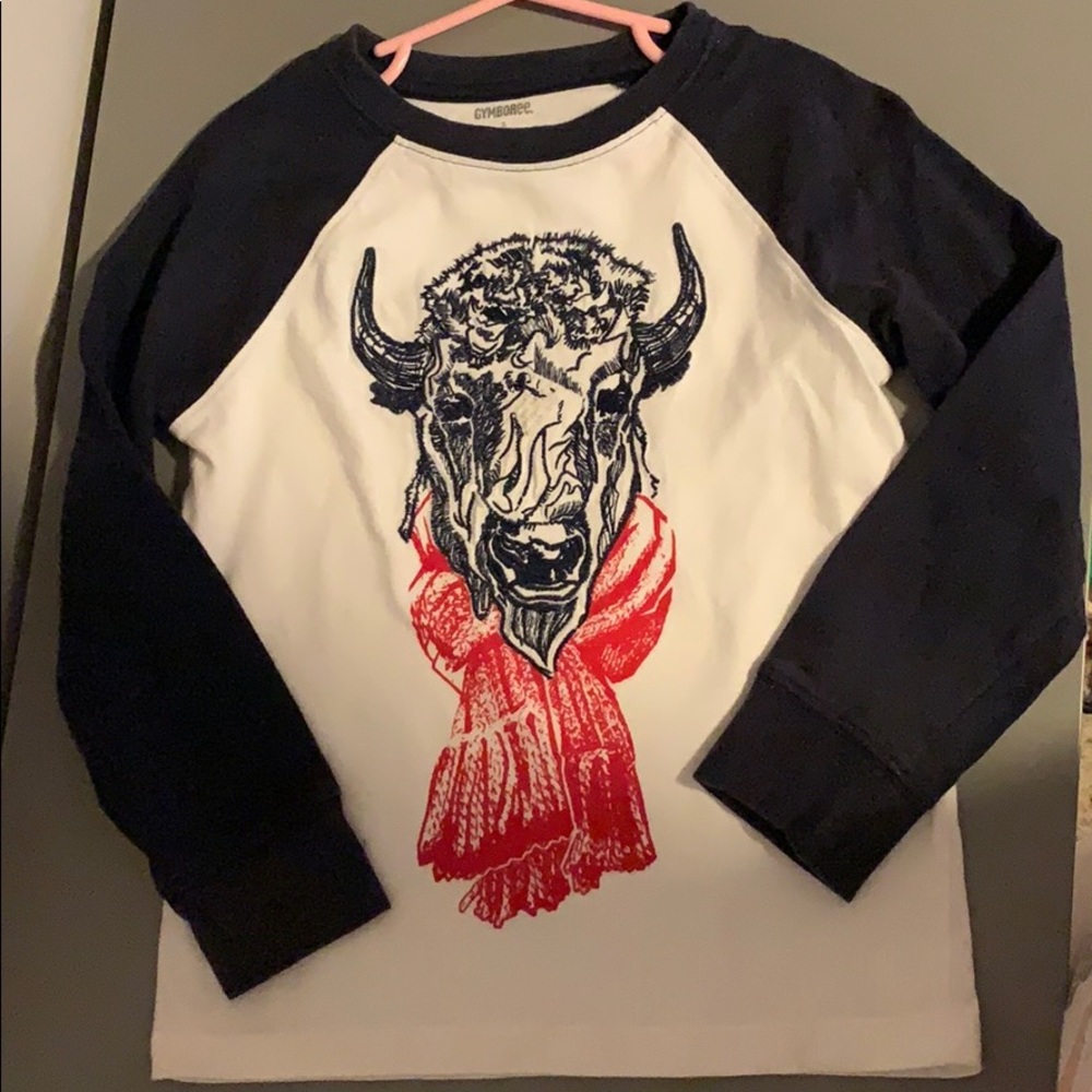 Gymboree bison long sleeve shirt size 5